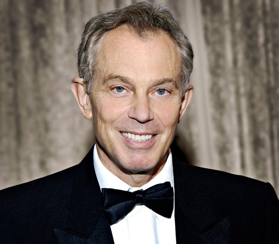 British Prime Minister Tony Blair